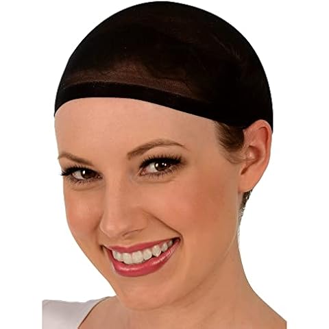 Kangaroo Stretchable Black Wig Caps Cover