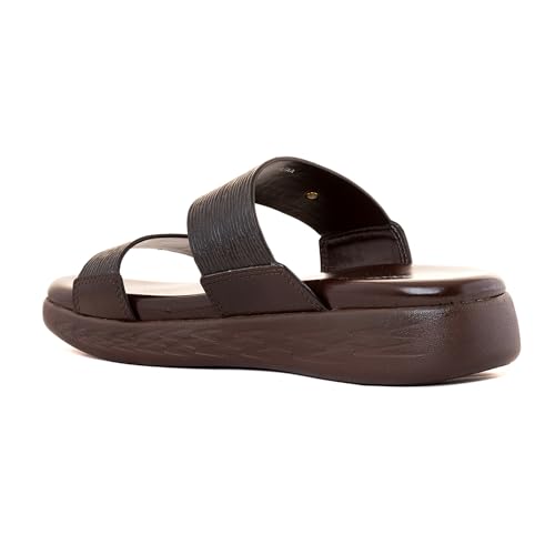 Image of Khadim's Softouch Platform Heel Slip On Sandal for Women