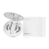 WOSADO Magnetic Eyelashes with Applicator Kit, No.17 Ice Black, Reusable Magnetic Lashes without Eyeliner, Glue-free False Lashes, Waterproof, Lightweight, Suit for Heavy Makeup