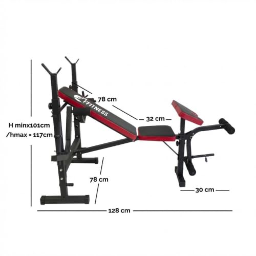 Panca Multifunzione Palestra Casa Addominali Pettorali Glutei Polpacci Dip Station Stazione FLMD758N