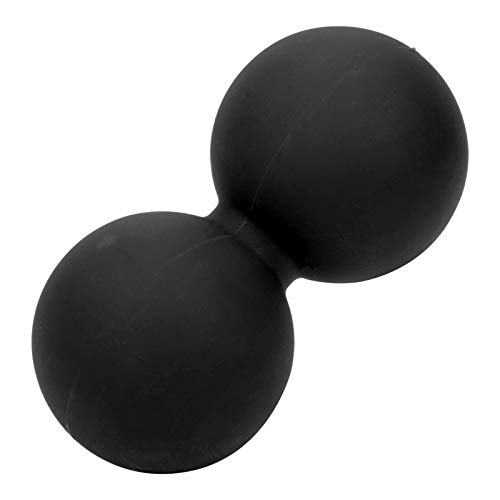 ZIZEV Exercise Peanut Ball Massage Ball Body Relaxation Simple Yoga for Women Exercise (Black)