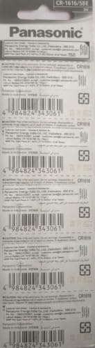 Pilas de Litio Panasonic CR1616 3V Paquete x10 miniatura 4