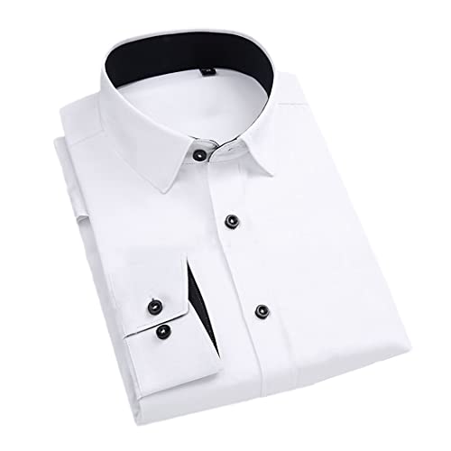 Chemise manches longues homme ajustée haute finition taille S