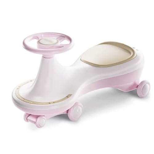 Bicicleta Coche de Juguete for niños Wiggle Car, Columpio, silencioso, con Ruedas de Poliuretano y antivuelco, for niños de 3 años en adelante correpasillos
