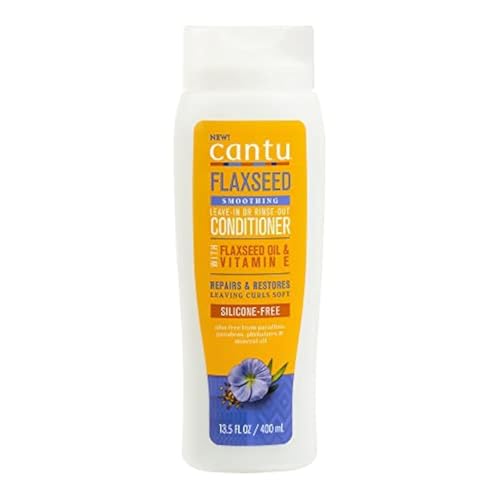 Cantu Flaxseed Conditioner Leave-In Or Rinse-Out 13.5 Ounce image 3