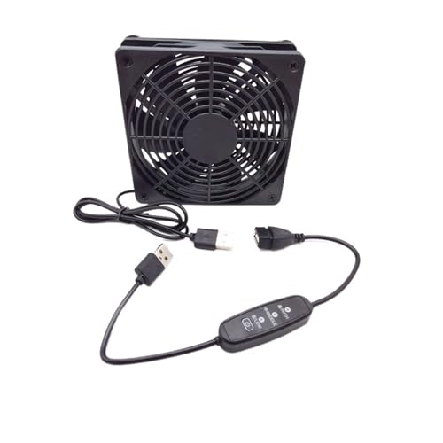 Ventilateur routeur 120mm silencieux pour éviter les coupures internet