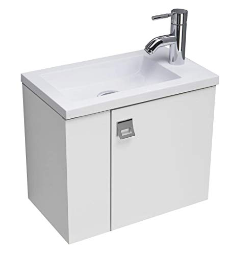 BATHROOMITALSTYLE Mobile Bagno Sospeso con Lavello...