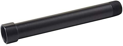 Shower Arm Extension, Shower Head Extender Water Outlet Lowers Existing Shower Head, Oil Rubbed Bronze Made of Solid Metal by Purelux