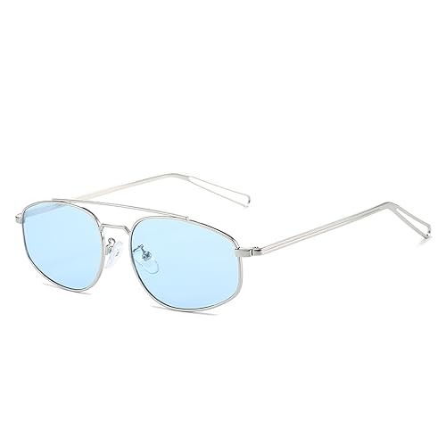 Retro Vintage Metal Frame Small Cat Eye Sunglasses