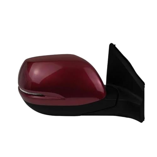 バックミラーアセンブリ 車用リアビューアセンブリ に適合する CRV に適合する CR-V 2012-2016 RM1 RM2 RM4 オートアウターサイドミラーアセンブリ 5ピン 7ピン 完全なバックミラー(赤,7Wire R)