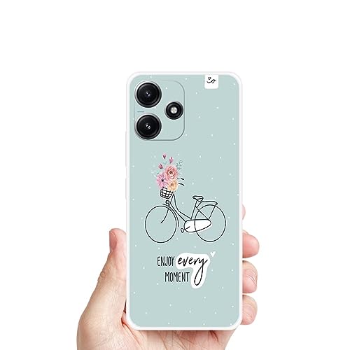Image of Looy Mobile Cover for Xiaomi Redmi 12 5G Mobile Back Cover - Case for Xiaomi Redmi 12 Mobile Phone (Cycle)