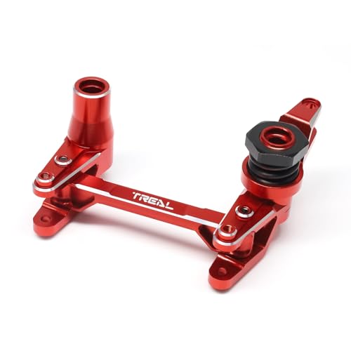 Bellcrank servo horn linking Treal rouge pour dompter les pistes de terre en MAXX 1:10 RC