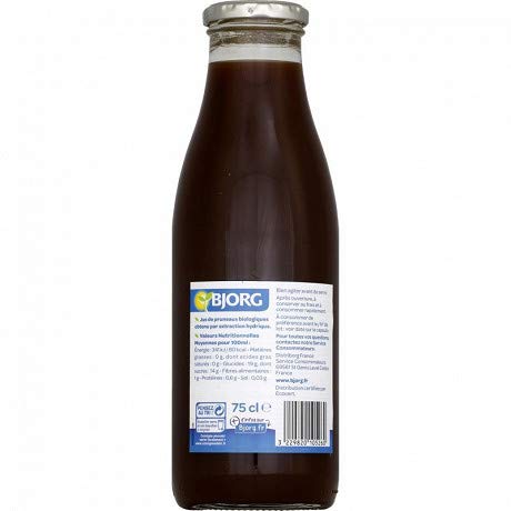 BJORG - Pur Jus De Pruneaux 75Cl - Lot De 4 - livraison offerte