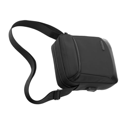 [VALICLUD] ショルダーバッグ bag ｷｰｹｰｽ casual ポーチ 旅行 メッセンジャーバッグ 携帯電話バッグ 男性用ブリーフケース ファッションポートフォリオ ナイロン Black