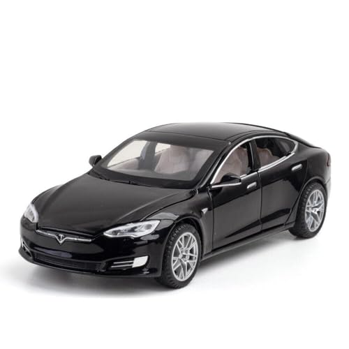 Image of Invite Enterprise Exclusive 1:32 Diecast Model Alloy Tesla S Alloy Metal Pull Back With 6 Openable Doors & Sound Light Auto Toy Car For Kids Best Gift Toys For Kids Boys?Colors As Per Stock?