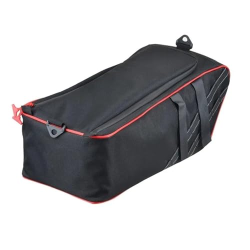 オートバシートバッグ ラッカス用 ズーマー用 2010-2019用バ シート下荷物収納 後部座席バッグ 防水 バイク用 シートバッグ(Red)