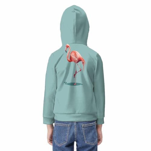 Pull à capuche flamand enfants résistant et doux pour l'hiver - 6
