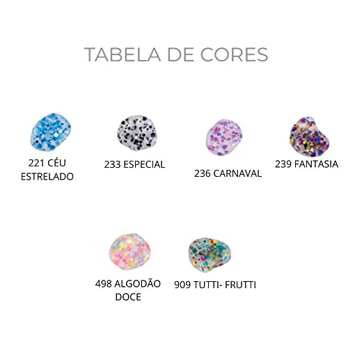 Cola Confetti, Céu Estrelado, 95 g, Acrilex