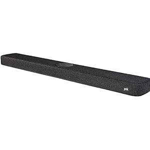 Polk Audio React Sound Bar, Dolby & DTS Virtual Surround Sound, Next Gen Alexa Voice Engine with Calling & Messaging Built-in, Expandable to 5.1 with Matching React Subwoofer & SR2 Surround Speakers