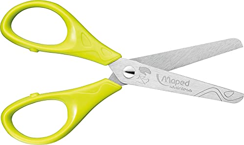 Tesoura Pulse Jacaré 13cm para Canhotos, Maped, 464310, Cores Sortidas