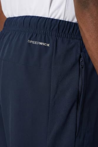 Image of Reebok Men's Polyester Running Shorts - Quick Dry Lightweight Sports Shorts for Men | Gym Shorts for Men | Training Fitness Running Shorts - Secure Drawcord Waistband