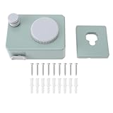 Cuerda para Tender Ropa Retráctil, Alambre de Acero Inoxidable, Montaje en Pared, Longitud Ajustable, Secado Interior y Exterior, Color Negro - Ahorro de Espacio, Fácil (Verde)