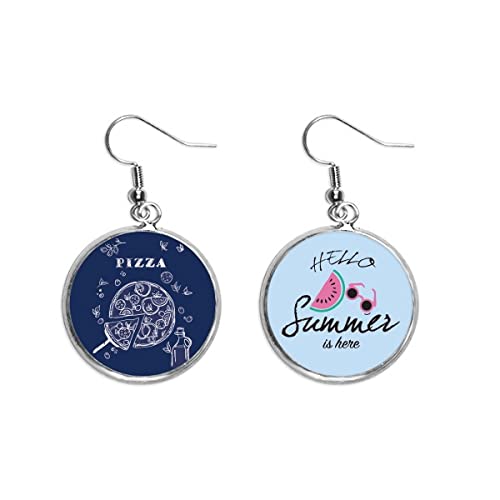 Pendientes de sandía ideales para lucir en la playa y terrazas este verano