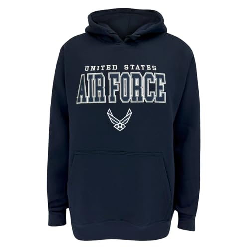 Armed Forces Gear United States Air Force Tackle Twill Embroidered Hood Navy (US 3X-Large)