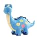 QJJKJDS Kreskówkowy Dinozaur Pluszowa Zabawka Poduszka Śpiąca Poduszka Plush Dekoracja Zabawek Dinozaur Pluszowa Poduszka (Color : 1, Size : 20cm)