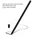 liuziyi for Samsung Galaxy Z Fold 7 Case Slim Stylus with 2 pcs Soft Nib, Work for Both Out and Inner Screen, Zinc Alloy Capacitance Pen, Black