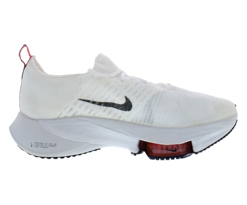 Image of Nike AIR Zoom Tempo Next% FK-White /Black-LT Crimson-Platinum TINT-CI9923-105-12UK