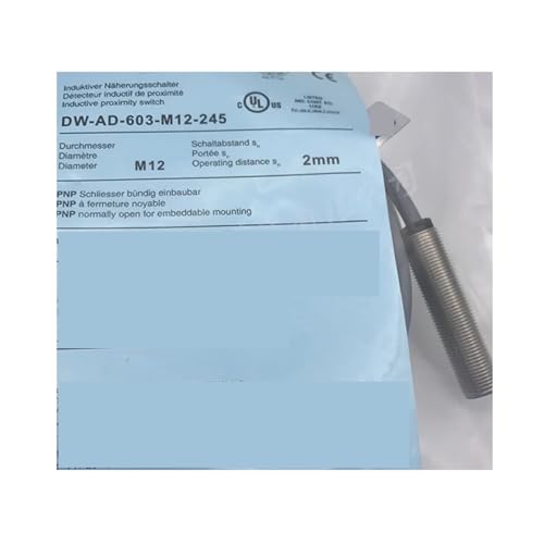 Capteur de proximité DW-AD-603-M12-245 pour détection métallique précise