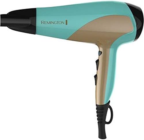 Secadora de Cabello Blue and Gold Ceramica y Turmalina D3190TG Remington :  Amazon.com.mx: Belleza