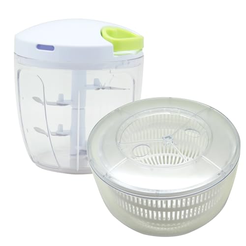 icokka �P�C�E�A���h�E�G�[ �Ԃ�Ԃ�`���b�p�[ �Ԃ�Ԃ�X�s�i�[ �쓮�p�ӂ��Ȃ� 2�_�Z�b�g �݂���؂�� �T���_�X�s�i�[ ��ؐ��؂� (�y�m�[�}���z900ml+�X�s�i�[�W�Ȃ�)