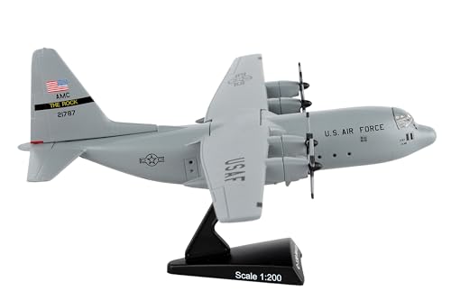 Réplique USAF C-130 1/200 Postage Stamp miniature moulée sous pression