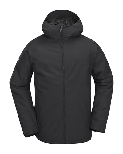 Volcom Herren 2836 Isolierte Snowboardjacke, Schwarz S5, L