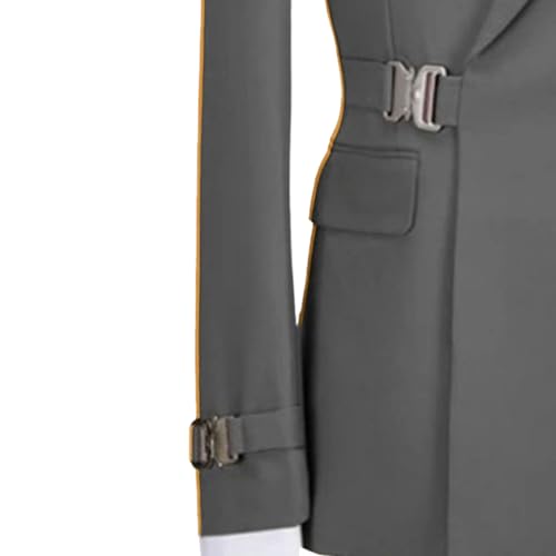 Costume homme confortable et infroissable à double boutonnage ajusté