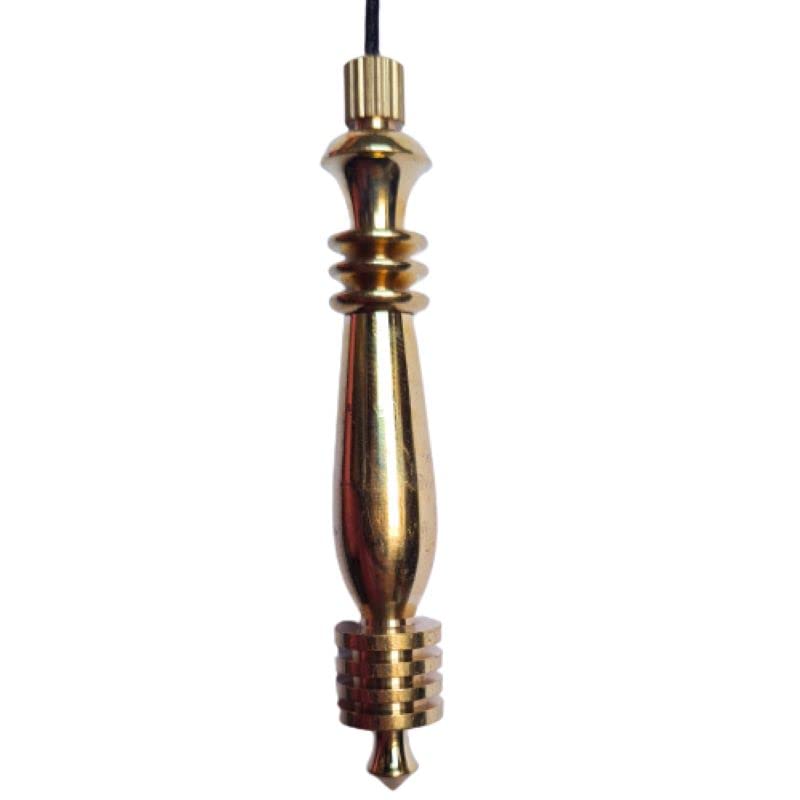 Pendolo Iko (Karnak Osiride e ISIS 4 Batterie) Bronzo con Testimone Radiestesia Spirituale Lettura