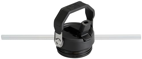 Image of Stanley IceFlow Flip Straw 2.0 Water Bottle 50 OZ | Built-In Straw with Larger Opening | Lightweight & Leak-Resistant | Insulated Stainless Steel | BPA-Free | Black 2.0