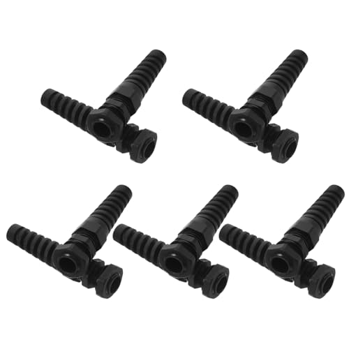 Gadpiparty 10pcs Industrial Cable Gland Connector Nylon Cord Grip with Strain Relief Adjustable for Cable Range Durable Industrial Grade Protection for Automation Equipment