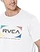 RVCA Men's Graphic Short Sleeve Crew Neck Tee Shirt, Quad S/S/White, X-Large