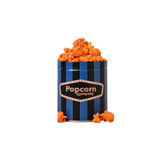 Image of Popcorn & Company Cheddar Cheese Popcorn Regular Tin, 60 gm