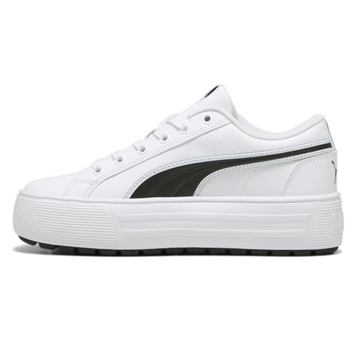 PUMA Womens Kaia 2.0 Platform Sneakers Shoes Casual - White - Size 5.5 M3
