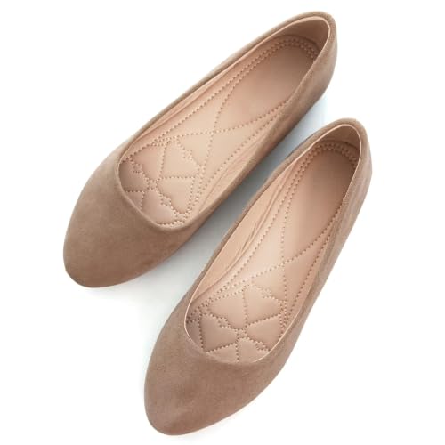 Image of SAILING LU Casual Shoes for Women Dressy Ballet Flats