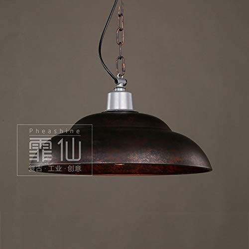 Suspension luminaire métal blanc E27 style scandinave pour entrepôt et cuisine