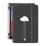 Étui pour Ipad 9.7 Pouces 2018 Étui pour Ipad 6E Génération/Étui pour Ipad 2017 5E Génération - Étui Fin Et Léger avec Support pour Crayons Smart Cover Mise en Auto Wake/Sleep(Balançoire Nu