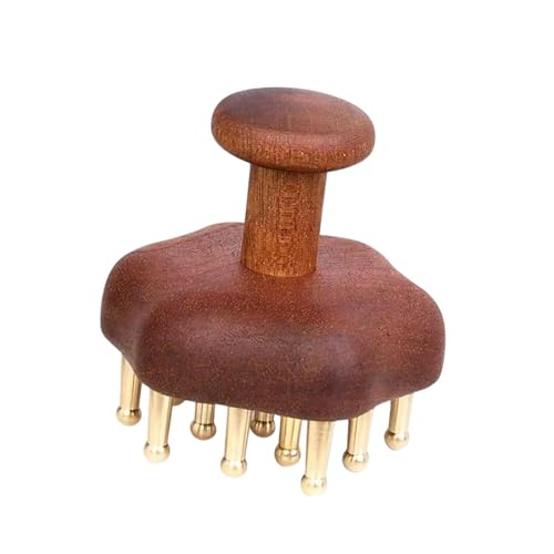 harayaa Handheld Wooden Massager,Guasha Scraping Brush,Relieves Tense Manual Body Massager,Wood Massage Tool for Legs Back Shoulder