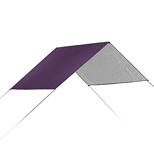 Bâche de camping 210x200cm pour éviter l'humidité du sol et se protéger de la pluie
