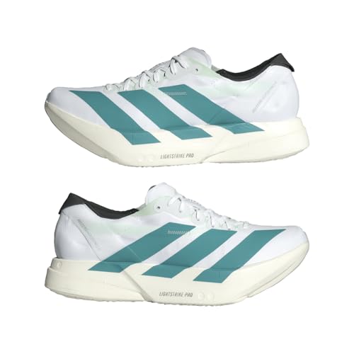 adidas Men Adizero Adios Pro 4 M Turquoise Running, White, 41 EU