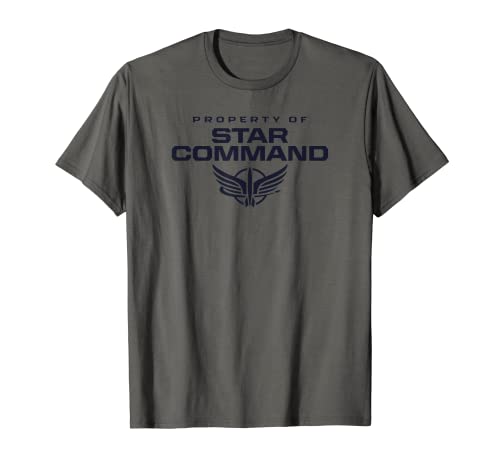 Disney Pixar Lightyear Property Of Star Command Badge Camiseta